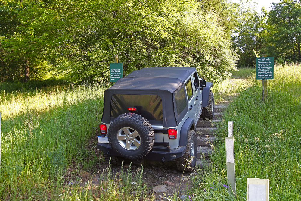 image of an off-roader on grass