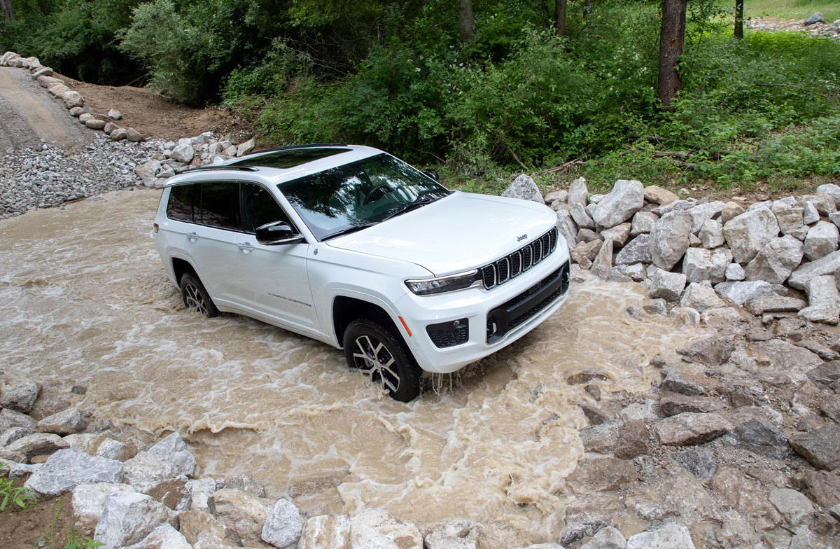 image of an off-roader on grass